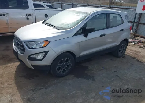 2018 Ford Ecosport S из США, поврежденный, VIN MAJ3P1RE5JC203503